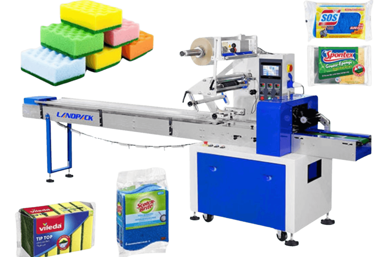 Automatic Sponge & Cleaning Cloth Packing Machine